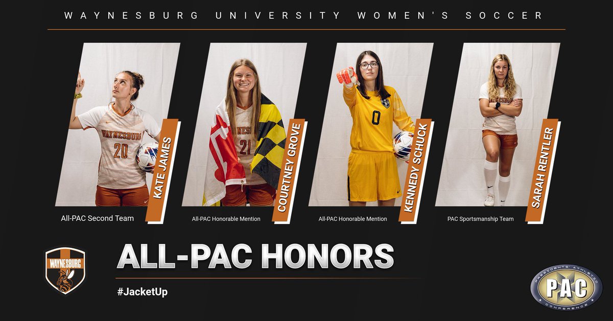 Congratulations to these 4 ladies on their All-PAC Honors. We are so proud of you! #JacketUp