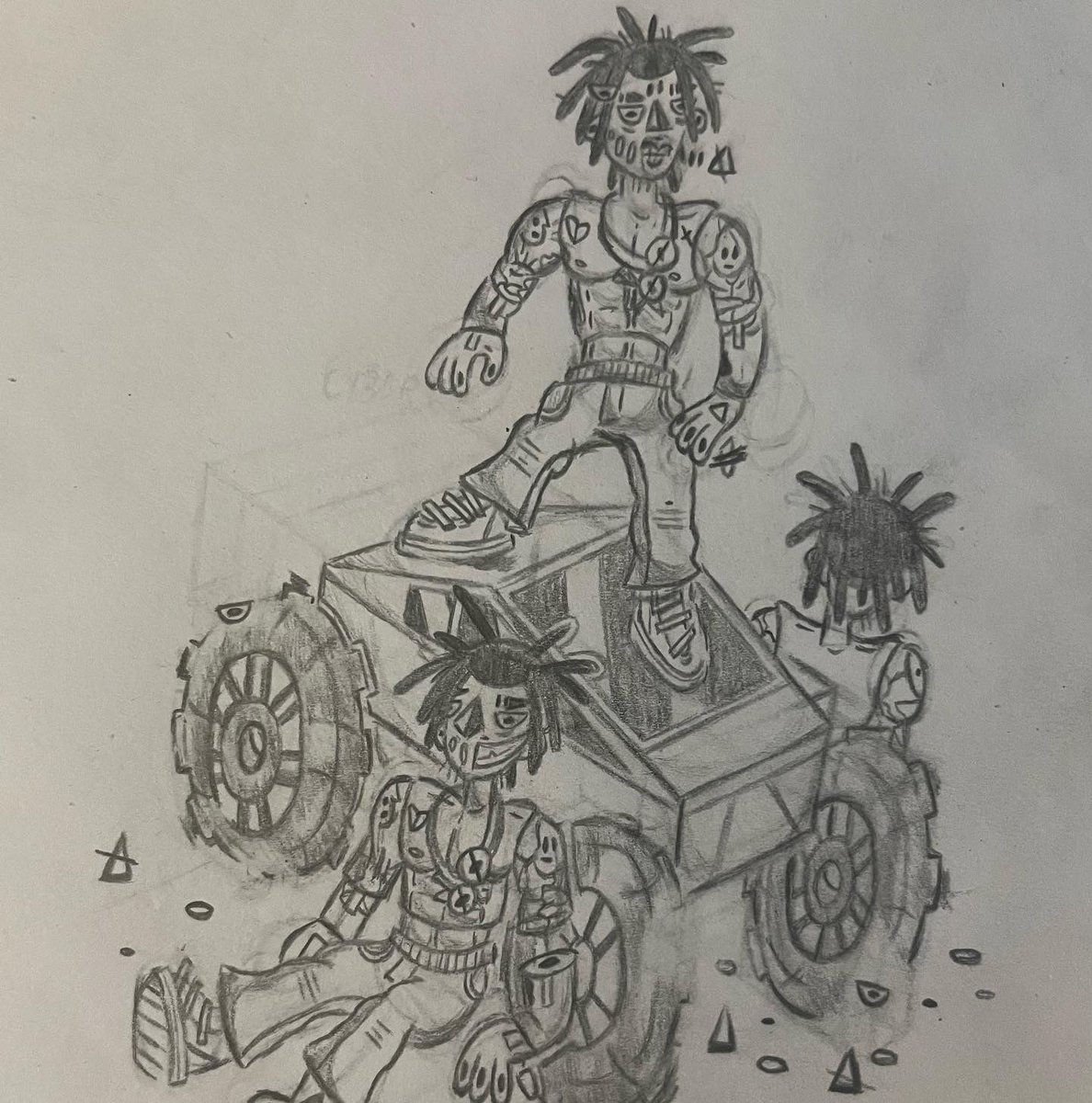 worldofchaz's tweet photo. Behind the scenes sketches from @chaztherealest https://t.co/5CN0JIEcc9