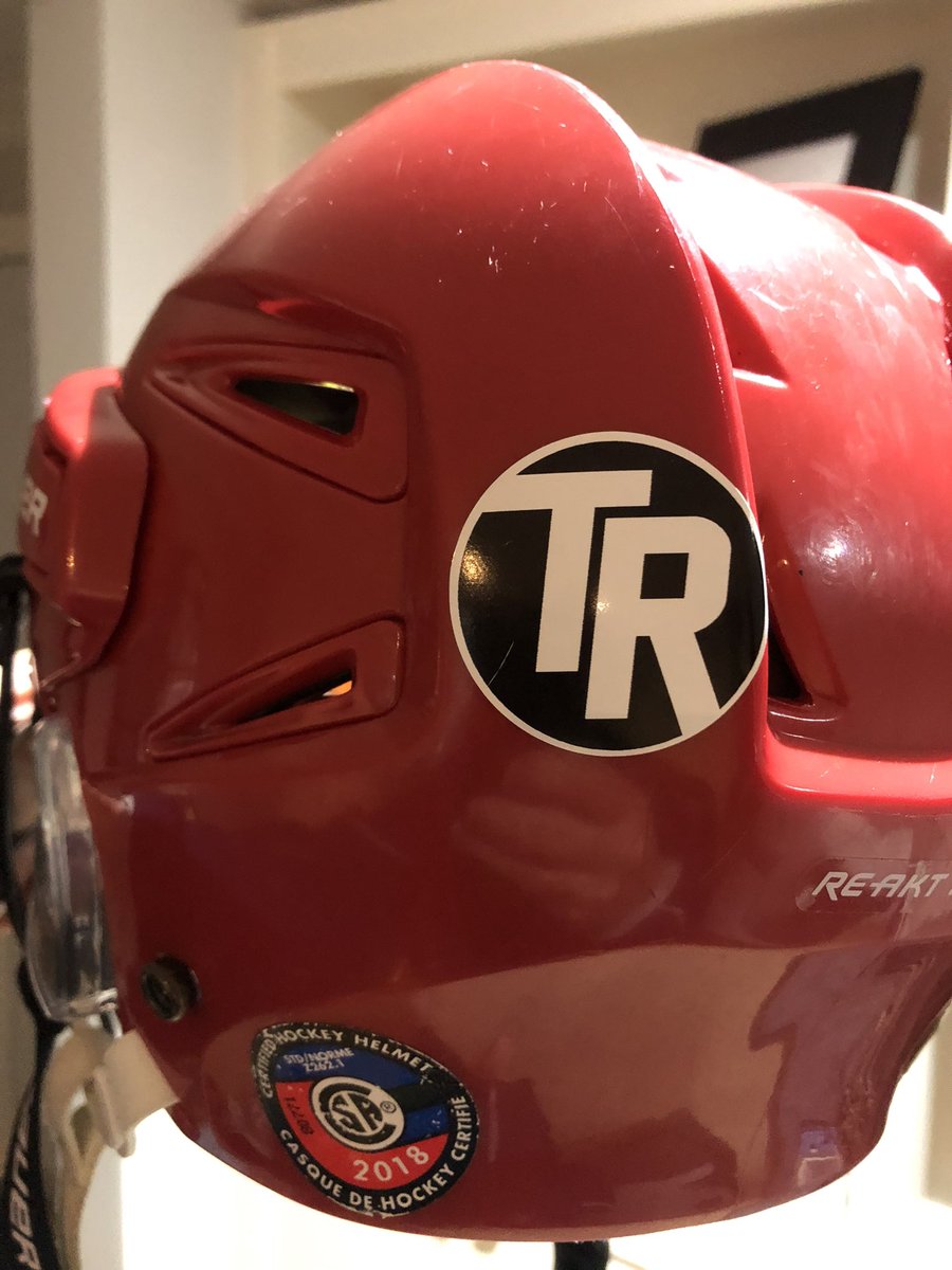The Chippewa Raiders High School Hockey team open their season tommorow, 1:30 at Memorial Gardens.  All the boys have a helmet sticker in honour of Ty Richardson.  Head coach Greg Richardson will lead the charge, with a little support from above.
