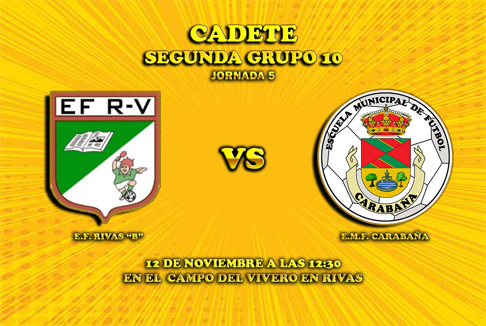EMFCARABANA's tweet photo. ⚽️cadete
@efrv93 🆚@EMFCARABANA 
#vamoscarabaña
#atreveteasoñar
#vamosamarillos https://t.co/ySzBkYF0WK