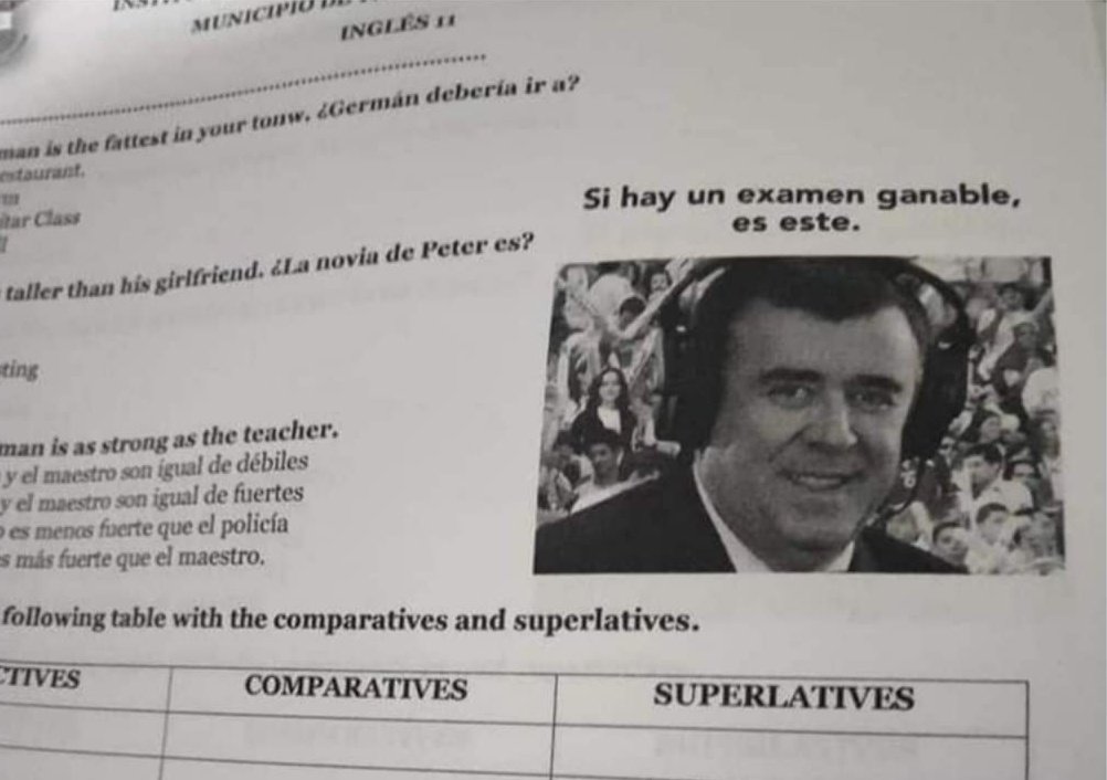 ElGolGarracol's tweet photo. - Y en tu colegio son serios?
- Pues... https://t.co/jS3vDXfCEq
