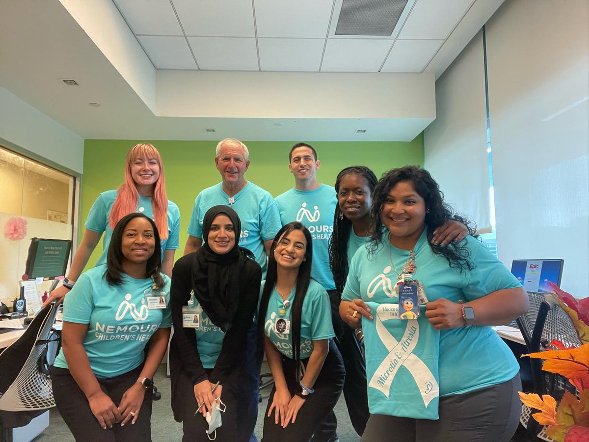 EarCommunityOrg's tweet photo. Thank you to Nemours Children's Health in Florida @Nemours for embracing National Microtia &amp; Atresia Awareness Day &amp; welcoming families to their microtia clinic &amp; providing information!

Thank you to Dr. Angelo Leto-Barone for all that you do!
#earcommunity 
#microtiaawarenessday https://t.co/T8PHwDCXw2