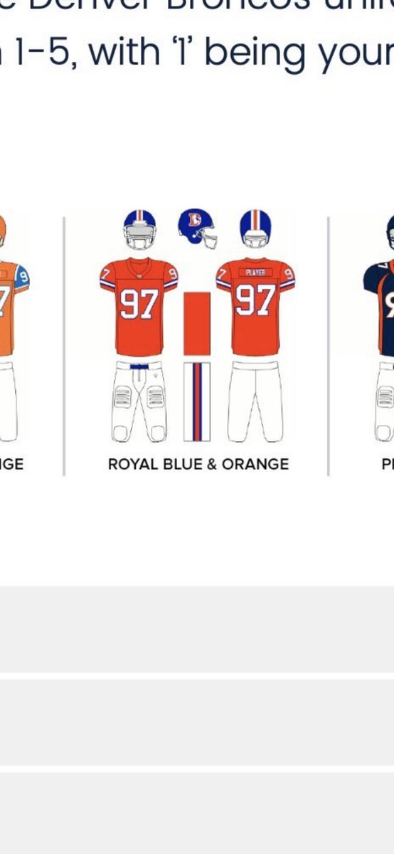 Ryan_Wilhite_'s tweet photo. @NateHolt4 @RyanKoenigsberg @B_Ramsey44 The correct answer is the old school helmet logo with the color rush orange jersey and white pants https://t.co/ptl49TZ7GZ