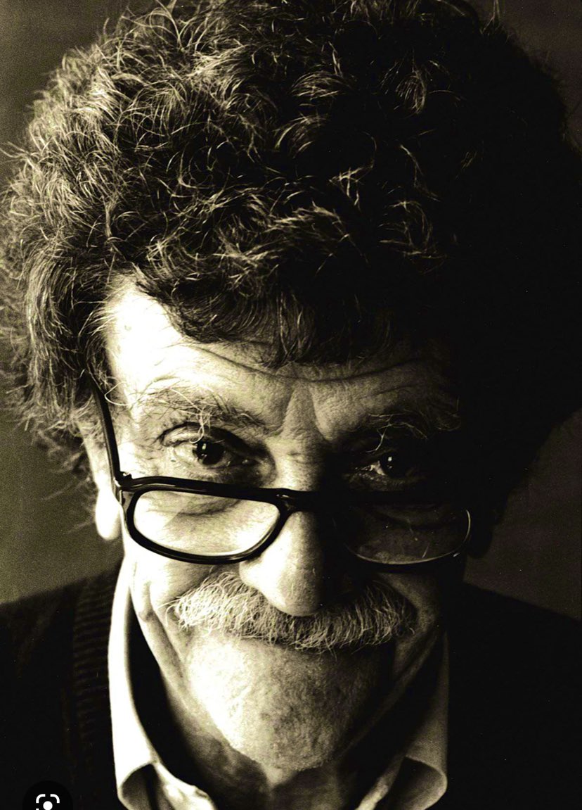 Kurt Vonnegut, born 100 years ago today. His writing feels as relevant today as ever. A lecture at the University of Maryland in the 80’s remains one of the funniest and most insightful things I’ve ever heard. Grab one of his novels to mark the occasion. 📚