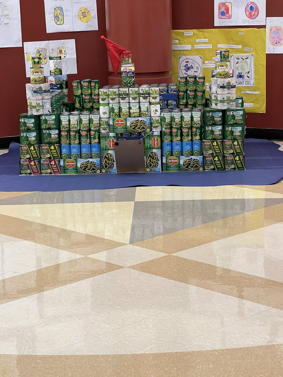 Wow! So proud of our giving hearts in fifth grade! Can’t wait for Our PTO to drop of our 700 plus cans! #iteachfifth #seasonofgiving <a href="/StefiWickers41/">Stefi Wicker Slewitzke</a> <a href="/principalwebb/">Don Webb</a> @arnold5thBFES