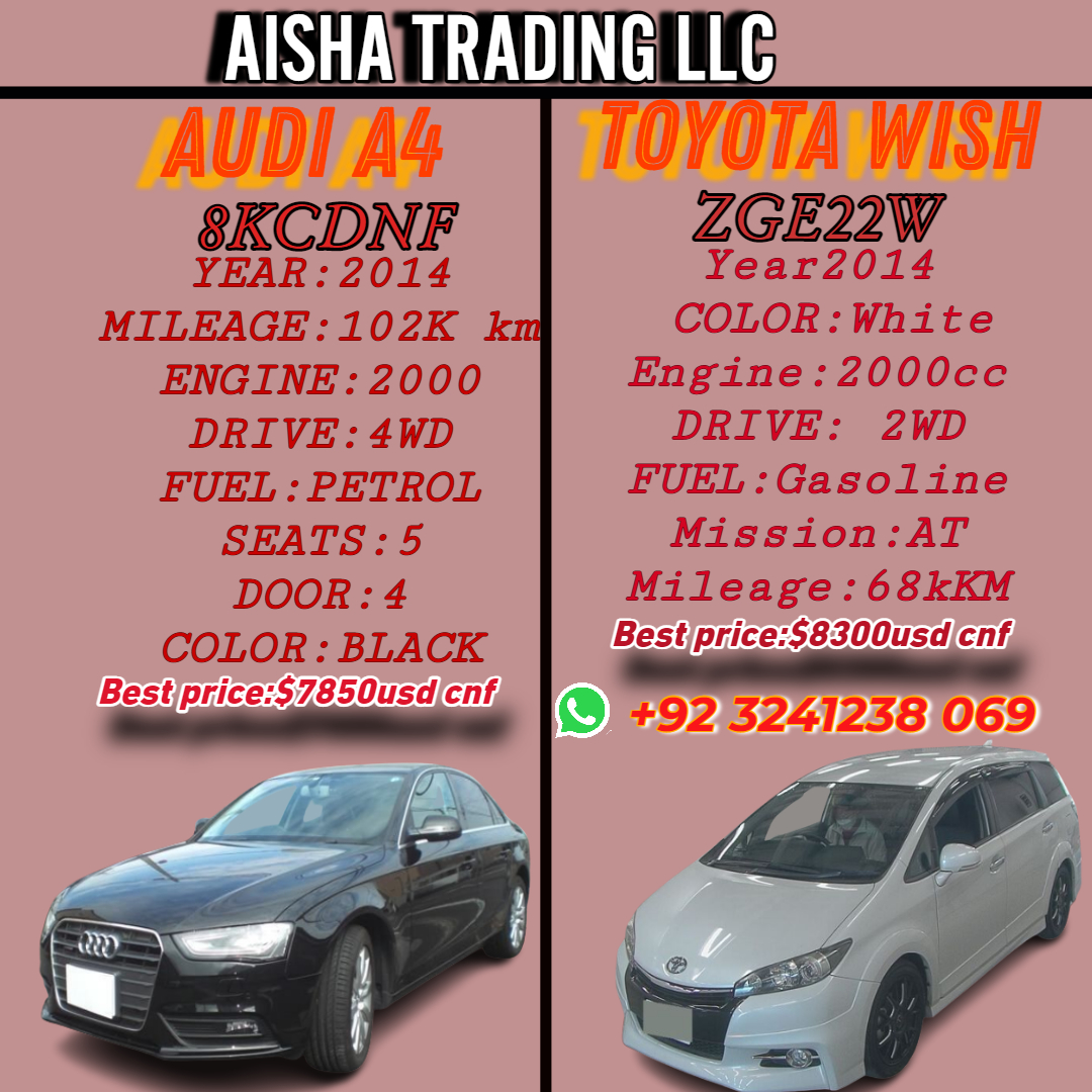 ATC JAPAN 
ASK FOR MORE DETAILS
WHATSAPP:03241238069
{ONLY FOR JAMAICA}