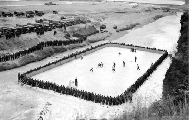 Each time you step onto the ice, remember that someone served and continues to serve to restore peace and security, so that we can enjoy the freedoms we have.

#CanadaRemembers