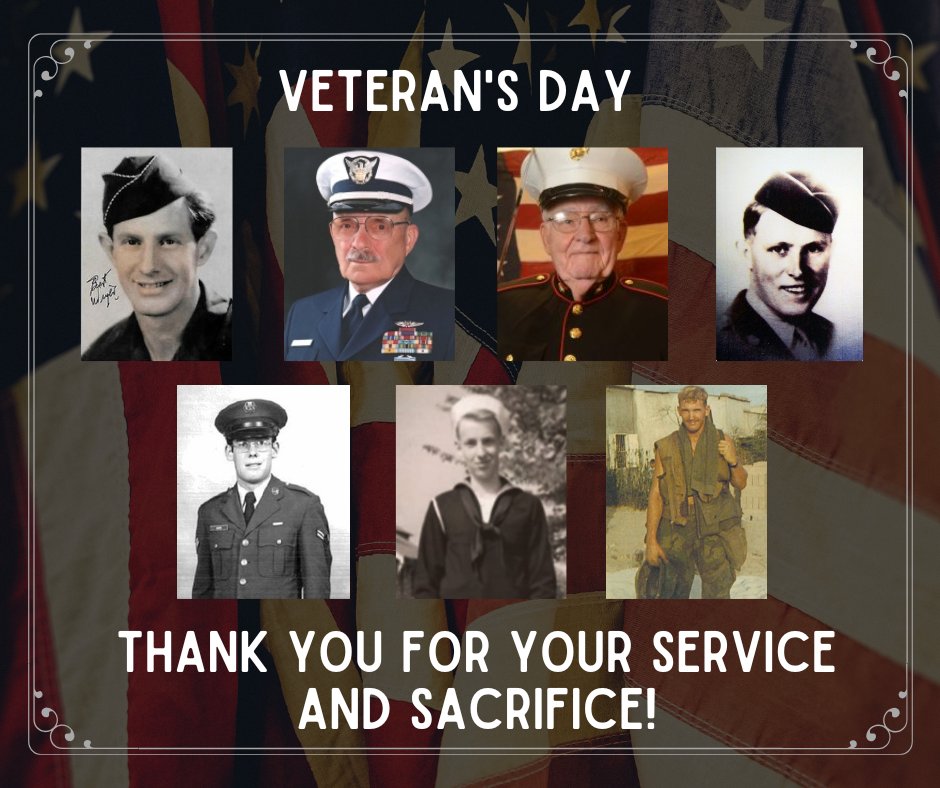 Today, we honor our servicemen and servicewomen for their bravery and sacrifice. 🇺🇸 ❤️
#VeteransDay #brave #sacrifice #military #thankyou