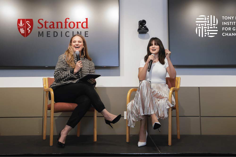 SelenaFanClub's tweet image. Selena was honored with the Mental Health Innovations Award for Excellence in Mental Health Advocacy from @StanfordHIL… and is the first-ever recipient of the award! Her impact as a mental health advocate truly is rare and we could not be more proud 🥹 #Mentee