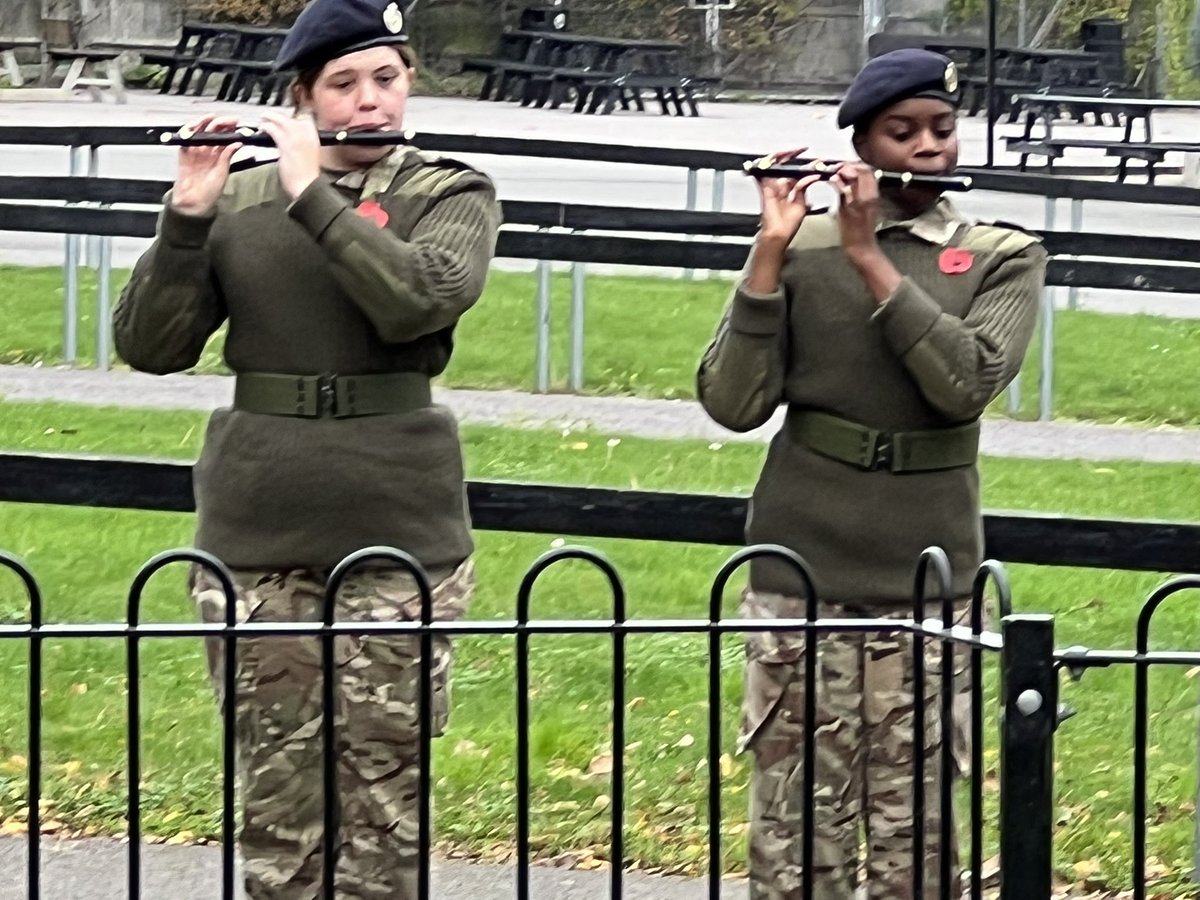 WisemanEaling's tweet photo. The Cardinal Wiseman cadets are magnificent. Thank you  for leading the school through our remembrance ceremony https://t.co/kGTViizBzO