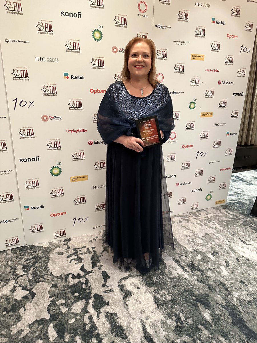 AmbassadorCzako's tweet photo. Diversity Champion of the Year Award giving ceremony shortlisted HBLF President Istenesné Solti Andrea. https://t.co/EGjOk6p1B2