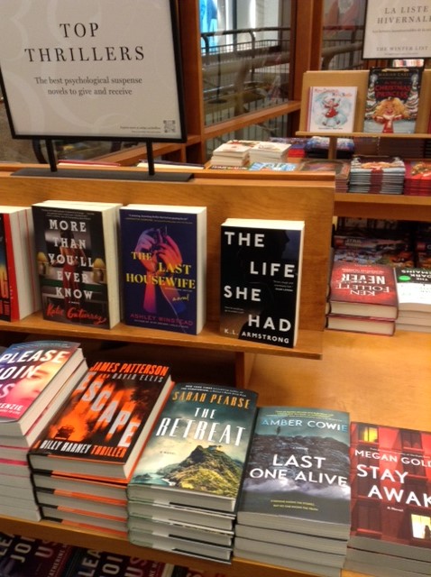 MichaelCarin1's tweet photo. @ClearH2OCowie Seen with pleasure this morning on a bookstore table in Montreal . . . but egregiously placed on a lower rung. Indigo will learn better soon enough. https://t.co/qlufIpzerG