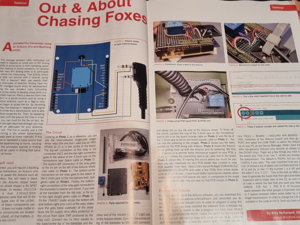 Great article in <a href="/theRSGB/">RSGB</a> radcom.... make sure you get your copy!