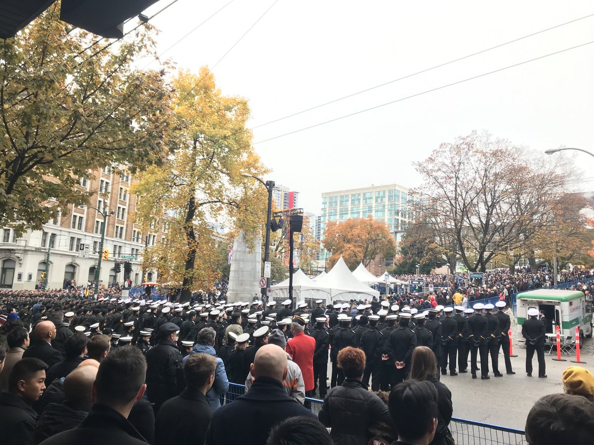 TigerTodd3's tweet photo. They shall grow not old,
as we that are left grow old:
Age shall not weary them, 
nor the years condemn. 
At the going down of the sun 
And in the morning
We shall remember them. #CanadaRemembers https://t.co/j4Nof2wXUu