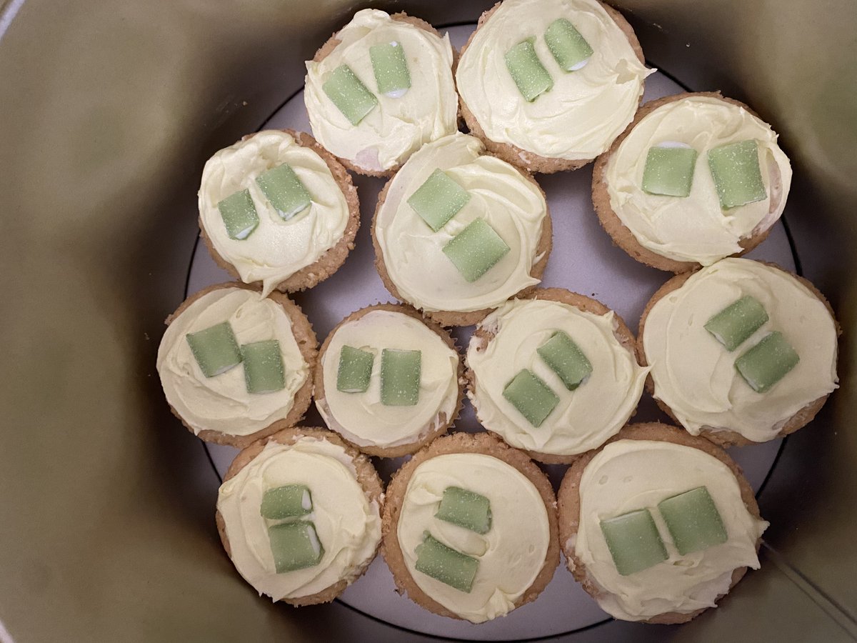 MFT_CSSAHPs's tweet photo. The final day of OT week, Nikki our RA won the OT quiz & Lynsey one of our physioโs baked OT themed cupcakes for the team! And thatโs a wrap from the AMU/Ward 2 Therapy Team at Trafford General! Happy OT Week โบ๏ธ๐ #OTweek22 #OTHacks #OTHacksWork #OTHacksHome @StephWolffOT https://t.co/QYLJOO99Ih