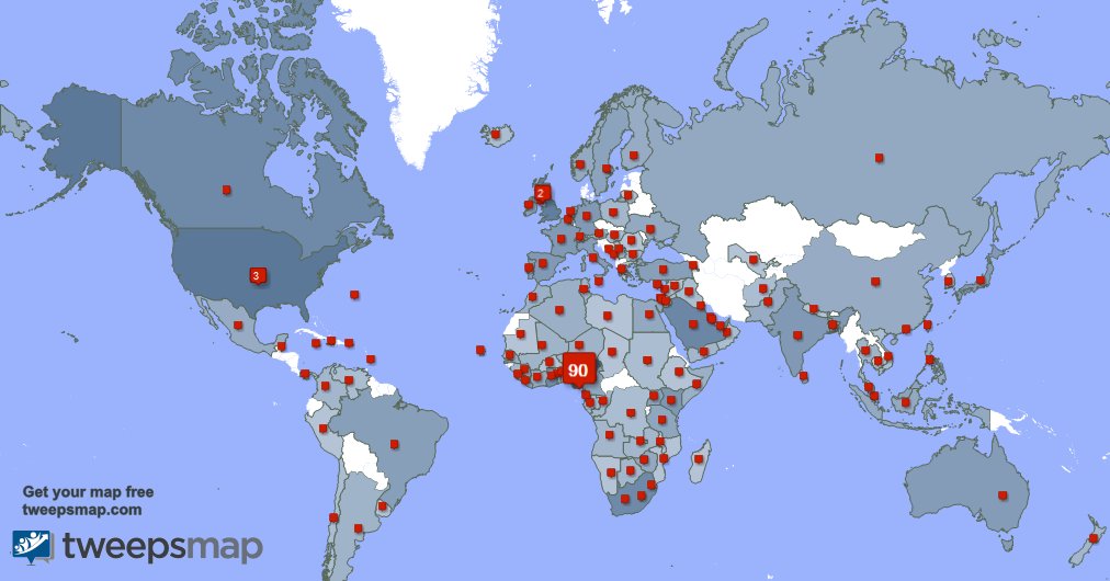 I have 40 new followers from Nigeria, and more last week. See tweepsmap.com/!ELEGBETE1