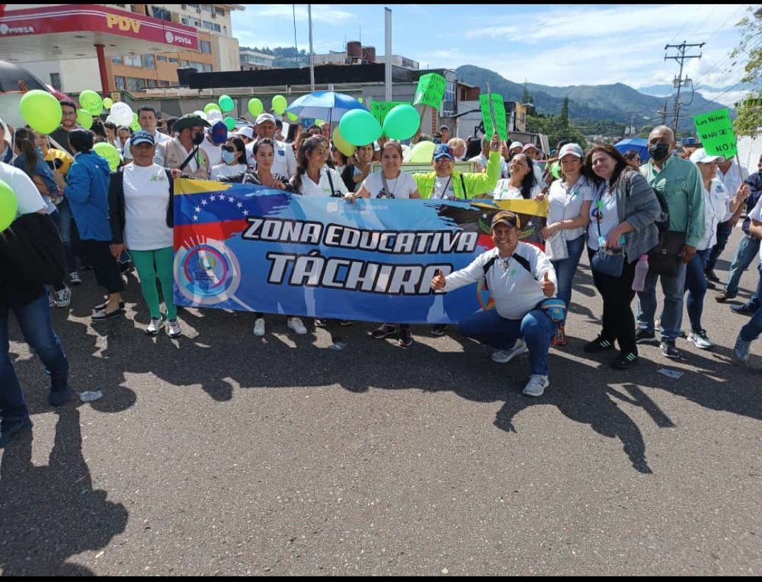 #11noviembre || Municipio Cárdenas presente en la GRAN CAMINATA en contra de la Pedofilia.Los niños y niñas NO SE TOCAN.
<a href="/Crazet2011/">Crazet2011</a> 
<a href="/Berzabethg1/">Berzabethgandicaoficial</a> 
@ZonaEducTachira 
@formacionzet 
<a href="/_LaAvanzadora/">Yelitze Santaella</a> 
@MPPEDUCACION 
<a href="/FreddyBernal/">Freddy Bernal</a> 
<a href="/NicolasMaduro/">Nicolás Maduro</a> 
<a href="/supervisionZET1/">SupervisionZET</a>
