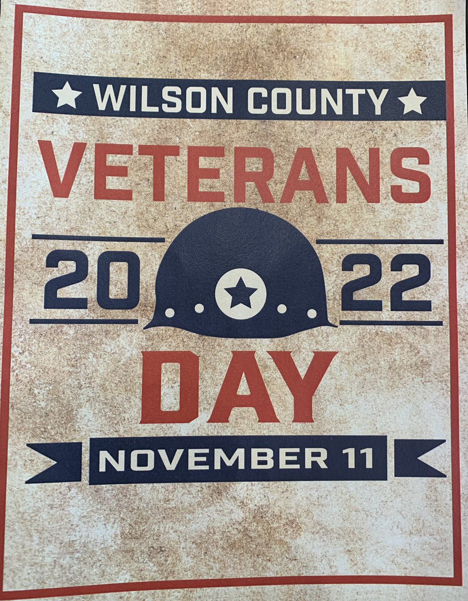 At 11 o’clock this morning, the community gathered to honor Wilson Countians who served to protect this nation. Thank you to all who have served and who are currently serving to protect our freedoms!