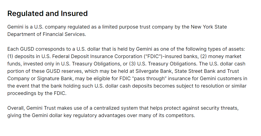 esigvaldsen's tweet photo. @BlockFi @BlockFi any idea on how this would resolve? GUSD "pass-through" on FDIC cash reserves? What percentage do you carry in cash reserves? https://t.co/D2n3BKMM36