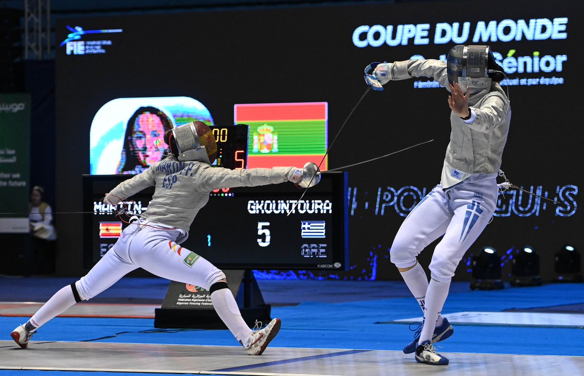 World Cup Individual Women's Sabre in Algiers~ 

Results: fencingworldwide.com/fr/24166-2022/…

#fencing #fencingworldcup #sabre