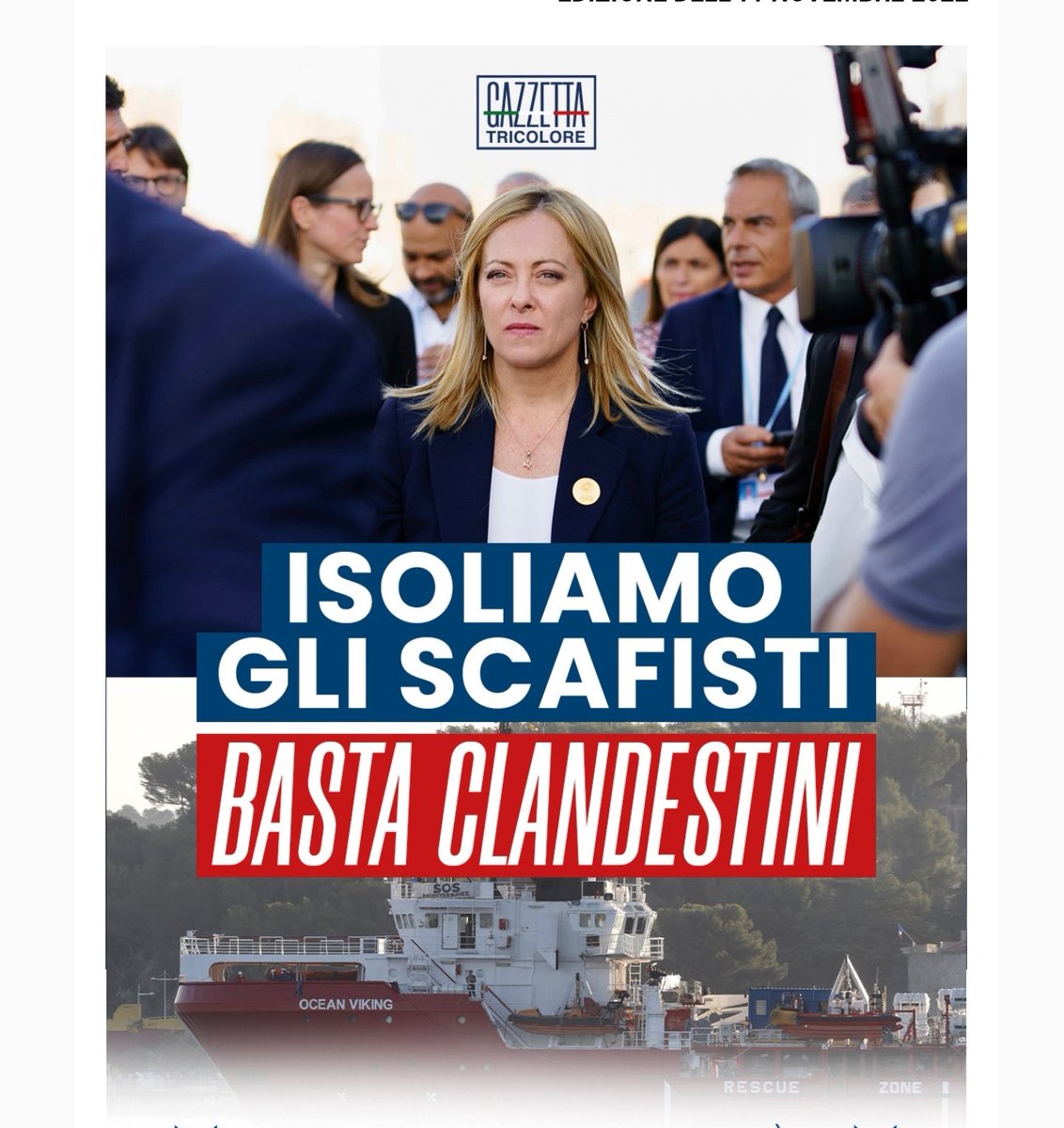 Per la prima volta una nave Ong arriva in Francia. Meloni: "Blocchiamo le partenze: missione europea per hotspot in Africa. L'Italia non può essere l'unico porto di sbarco"