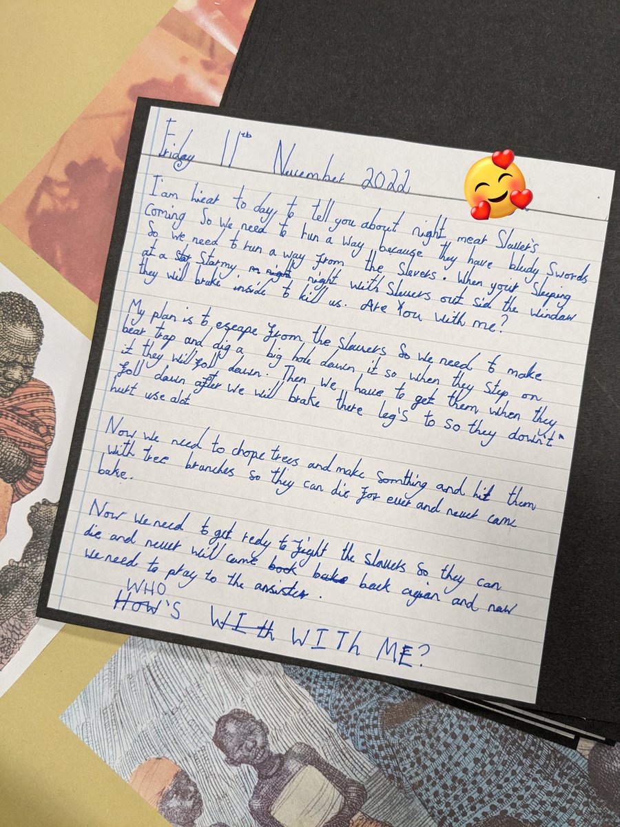 So incredibly proud of one of my LAs. First piece of completely independent work AND she gained a pen license for it. #smallgains #soproud #primarywriting