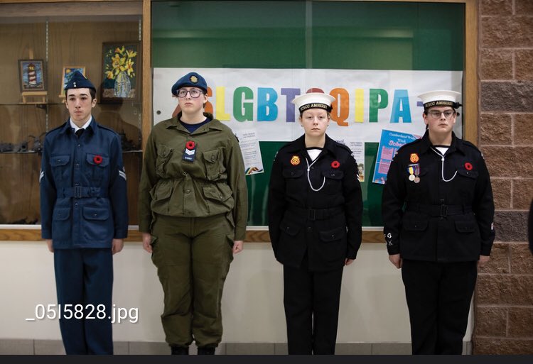 ARHS01835634's tweet photo. ARHS Remembers…lest we forget. @CCRCE_NS @Chignecto_FoSS https://t.co/hJU6WdRUat