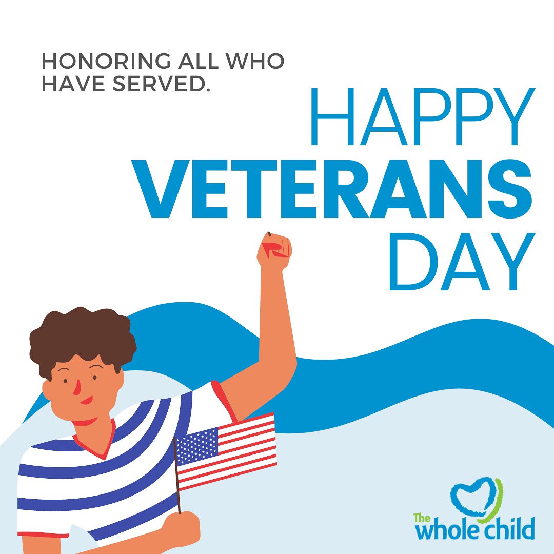 Happy Veterans Day! Thank you to all of those who are serving our nation today and to those who have done so in the past. We are deeply grateful for the sacrifices you have made in service to our communities. We honor you today and every day.
