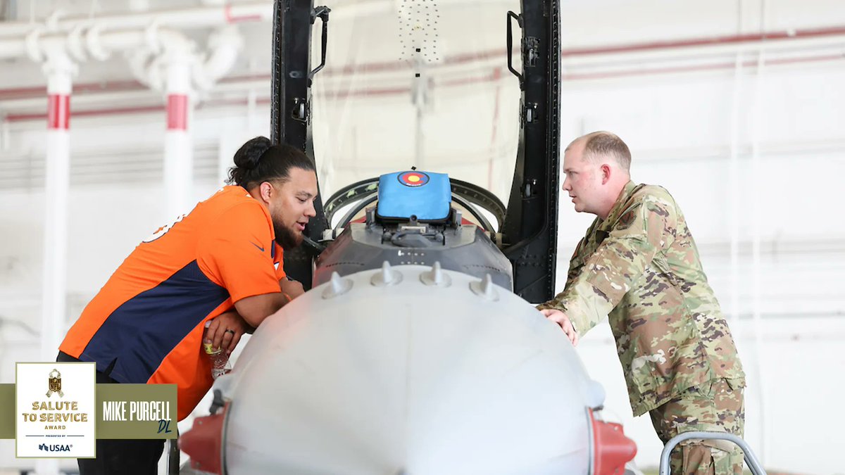 .<a href="/m_purcell64/">Michael Purcell</a> is the team's 2022 <a href="/USAA/">USAA</a> #SaluteToService nominee in recognition of his commitment to the military community. 

Now you can submit a vote for him to be a finalist – one vote per fan, per day » nfl.com/SaluteFanVote