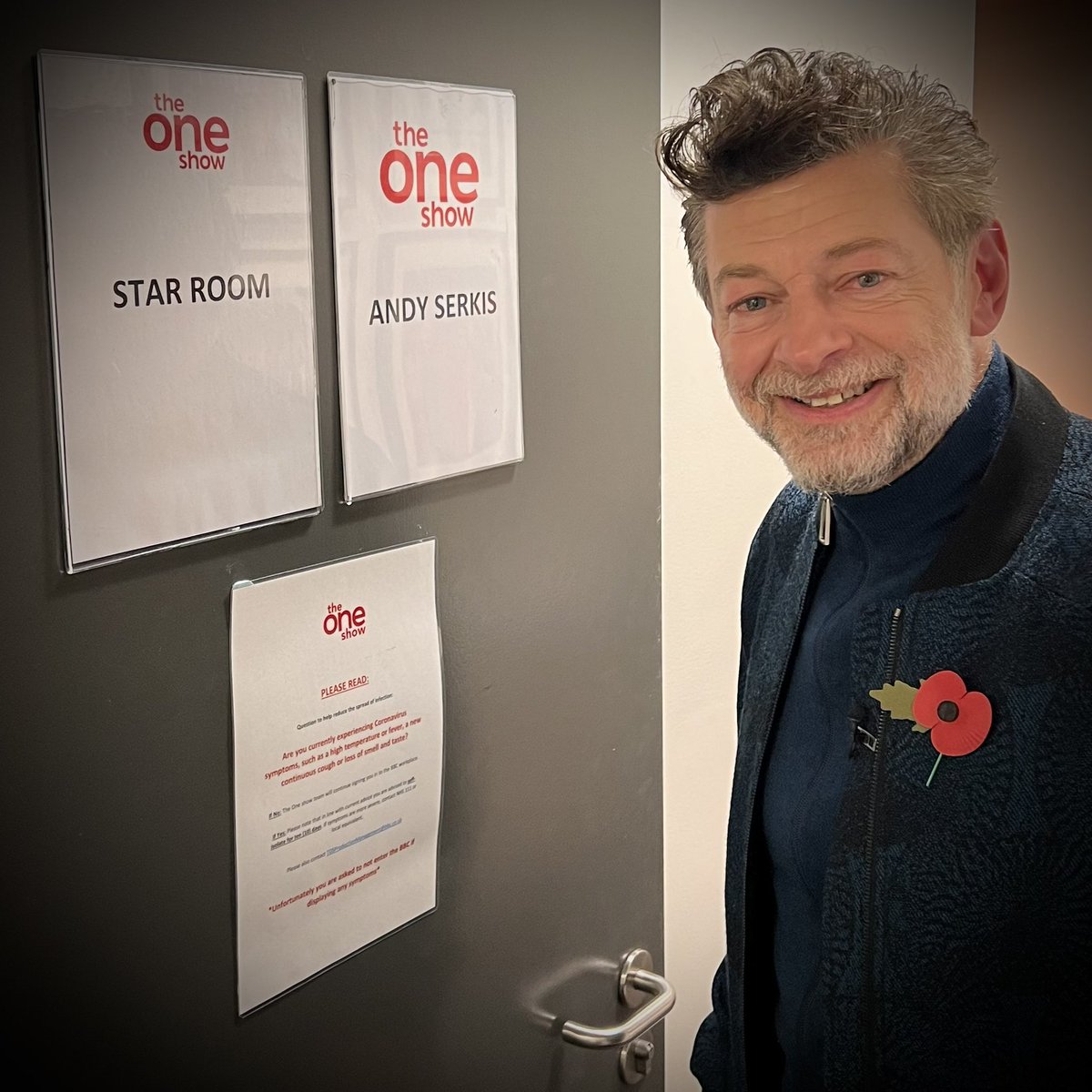 Our very own @andyserkis is joining the The One Show tonight to talk all things #thebastardsonandthedevilhimself