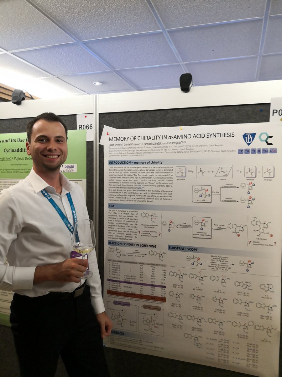 Pospisil_group's tweet photo. Excellent presentation of our chemistry by @DanielChrenko and @JozefKristek1 at #liblice2022 conference! https://t.co/KFItFew0MJ