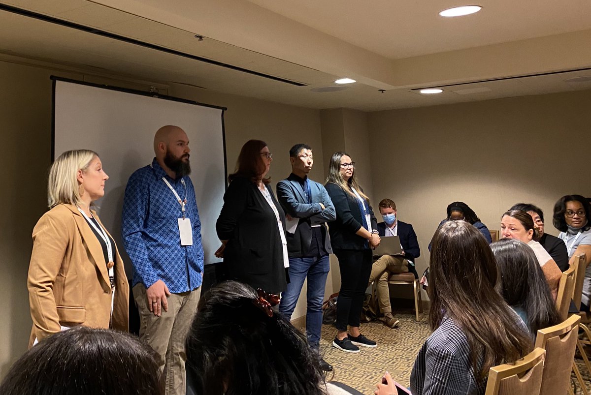FISOnline's tweet photo. There’s a shortage of peer reviews in publishing, but a surge in submissions. EIC @cmogrowilson1’s suggestion? The 3:1 Rule, for every article you submit, try to peer review at least 3 in return. “We have to keep the wheel turning.” #APM2022 #uconn #uconnssw https://t.co/4IjC5lRlse