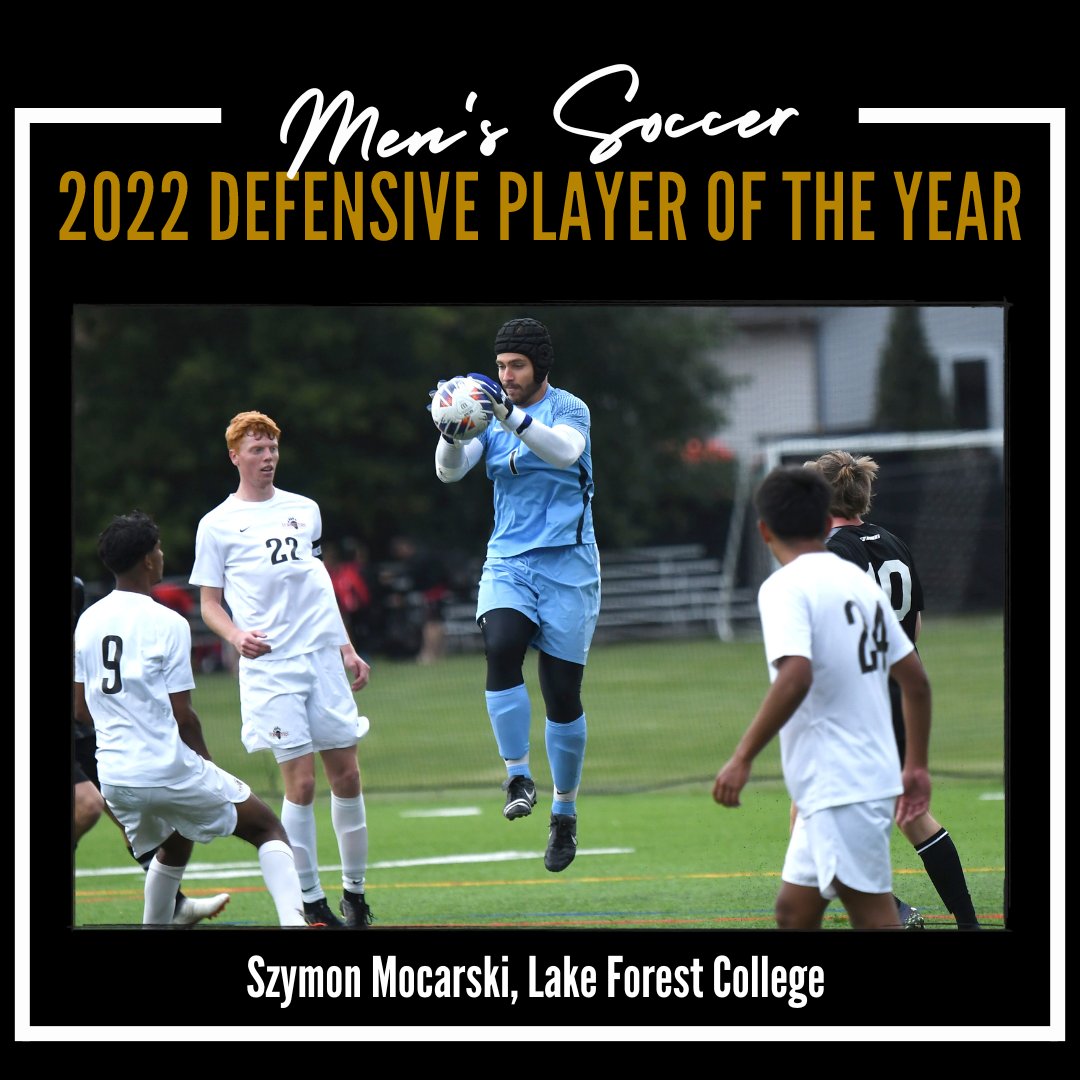 Midwest Conference (@mwcsports) on Twitter photo Congratulations to Szymon Mocarski of Lake Forest College! Szymon is the 2022 MWC Men's Soccer Defensive Player of the Year! <a href="/LFAthletics/">Forester Athletics</a> Congratulations to Szymon Mocarski of Lake Forest College! Szymon is the 2022 MWC Men's Soccer Defensive Player of the Year! <a href="/LFAthletics/">Forester Athletics</a>