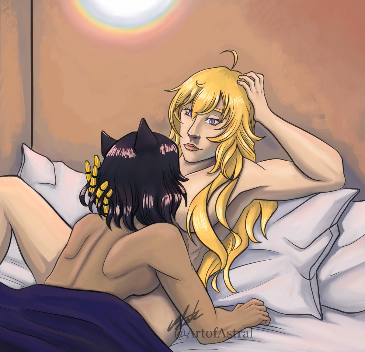 ArtofAstral's tweet photo. :3c Enjoy!

#RWBY #rwbynsfw #YangXiaoLong #bumblee #bumbleby #blakebelladonna #nsfw https://t.co/5dD1cPFXmJ