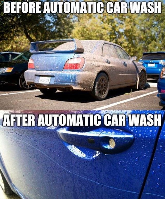 PerfectTouchAD's tweet image. Convenient? Yes. Good for your car? No. Get your car detailed today by a professional auto detailer and do yourself and your car a favor, you will thank yourself in the long run. Support your local small auto detailing business today!