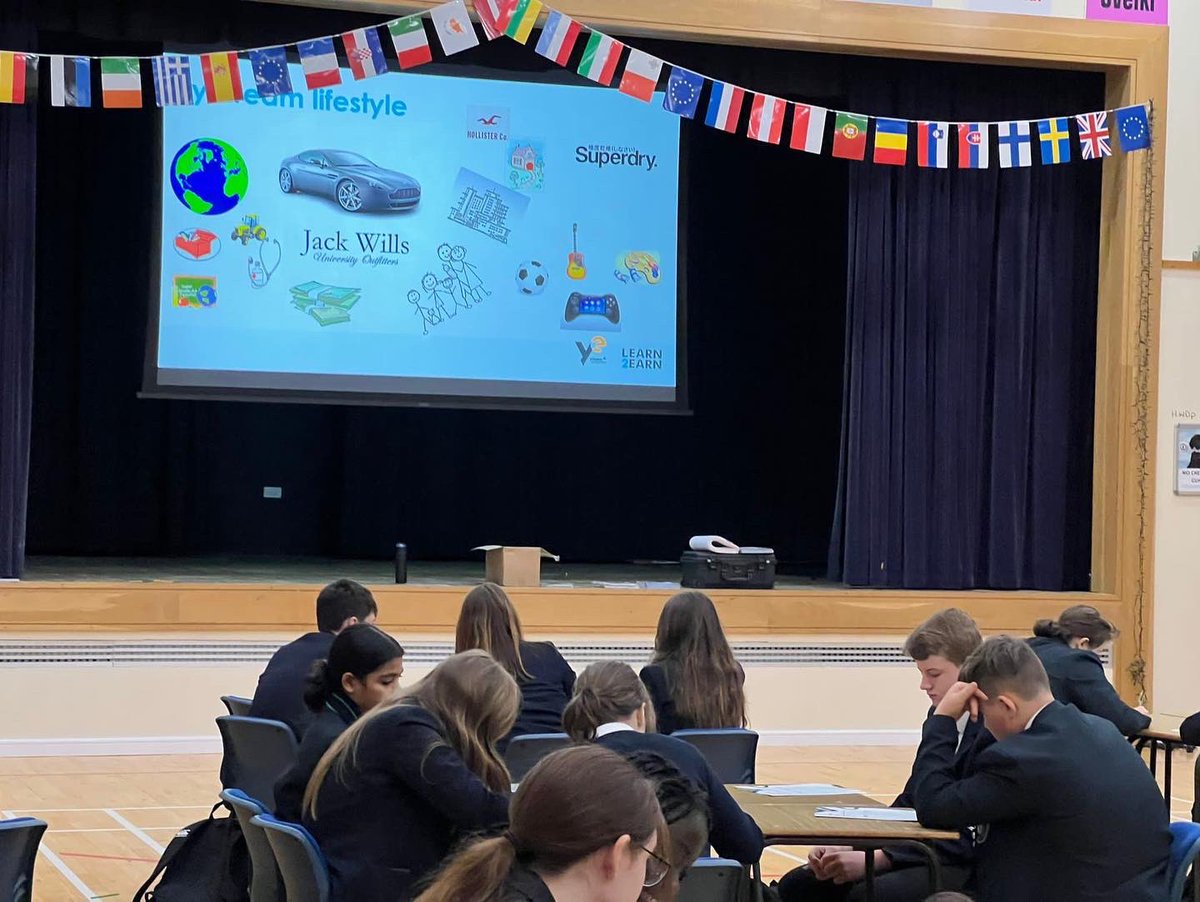 Today was action packed day in the Careers Department with Sam &amp; Nicola from <a href="/youngenterprise/">Young Enterprise</a> hosting workshops with Yr 10 and Yr 11. Special thanks to Orla and Cameron who came from <a href="/MALLAGHAN_GROUP/">Mallaghan</a> Group to speak to  the Engineering Masterclass and Jonanthon from <a href="/ConceptNil/">Nil 💎</a>