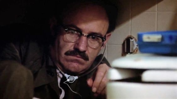 projectionistw's tweet photo. Gene Hackman 'The Conversation' (1974) Francis Ford Coppola. https://t.co/pFnRYq3xmR