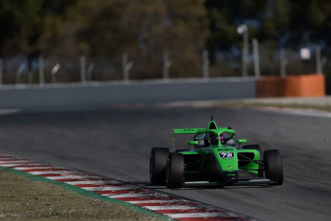GRSTeam_'s tweet photo. Testing done 💯

All set for tomorrow! We are determined to give our best 💪🏻

#GRSTeam #F4Spain https://t.co/sljcVqgIZe