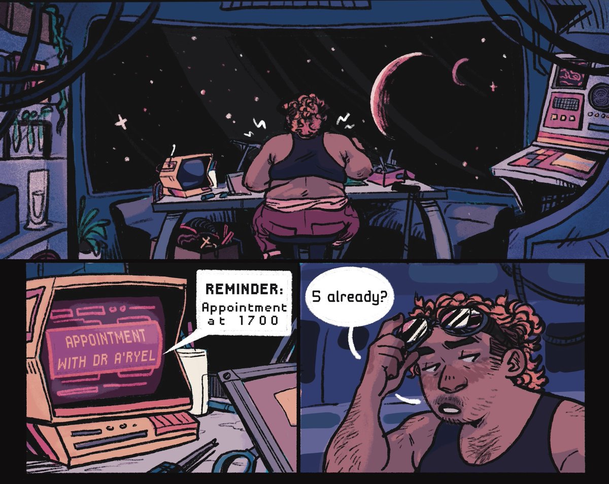 AMsketches's tweet image. Hi I&apos;m Magnus! I&apos;m a trans illustrator, comic artist + bookbinder making work about the supernatural, monsters, and lgbt love 💕 #ArtistOnTwitter 

🐺 magnusvdm.com
🌕 ko-fi.com/amvdm
🌲  magnusvandermarel@gmail.com