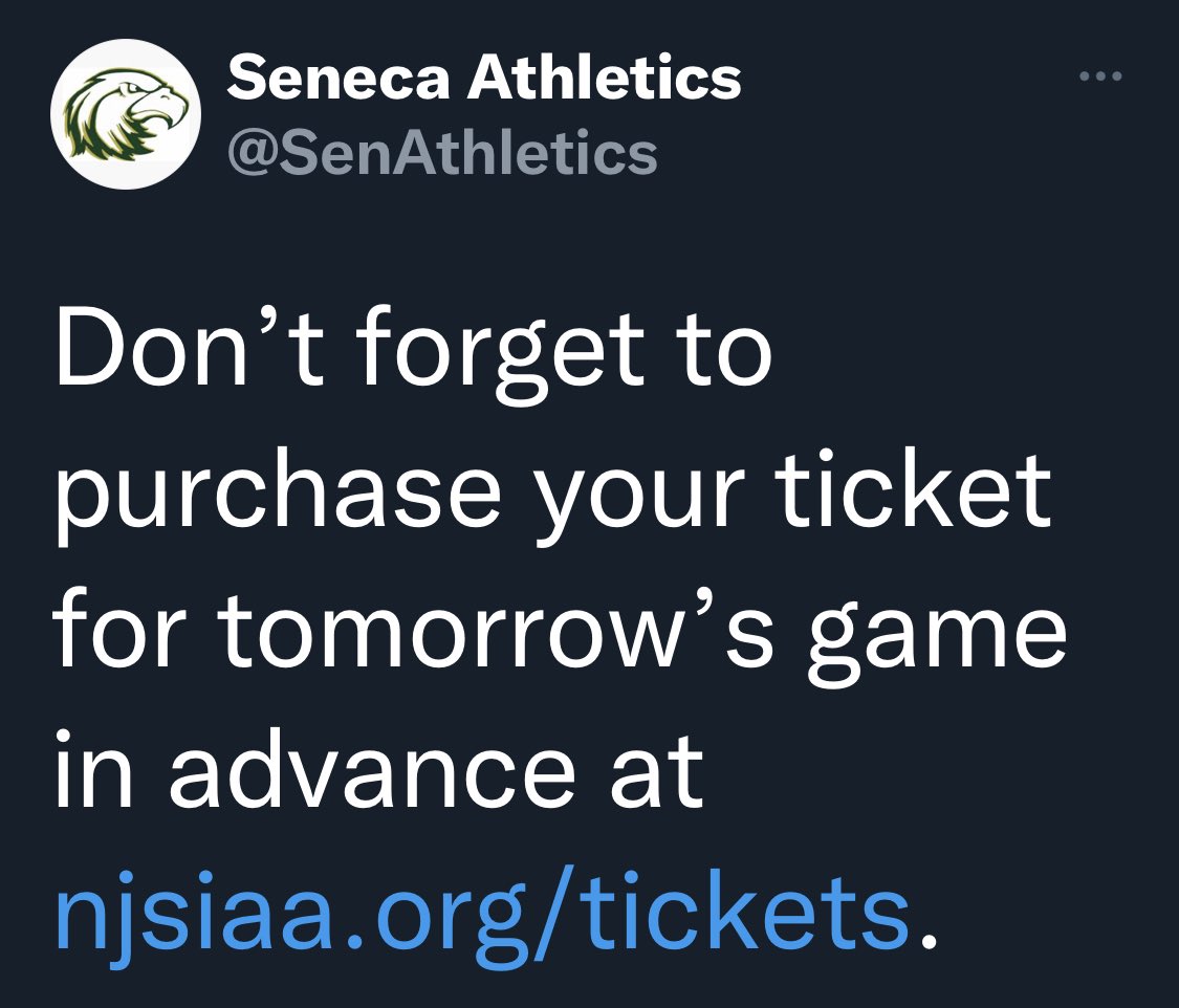 Seneca Football tweet media