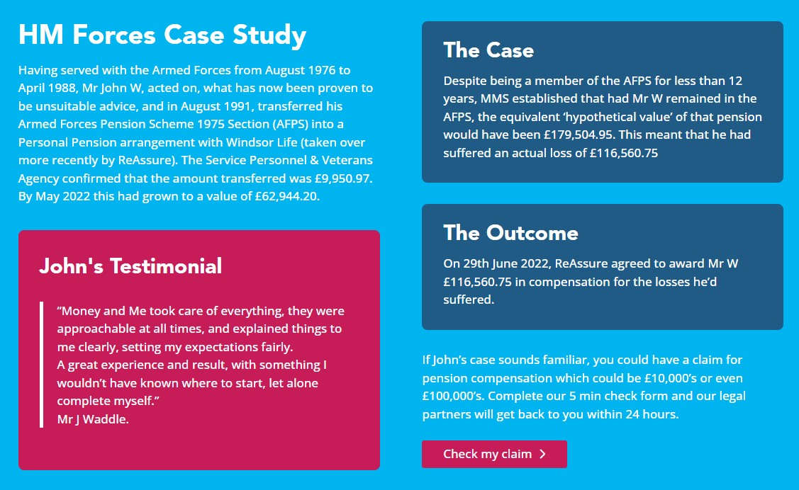 fill your boots on Twitter "If you transferred your pension a must