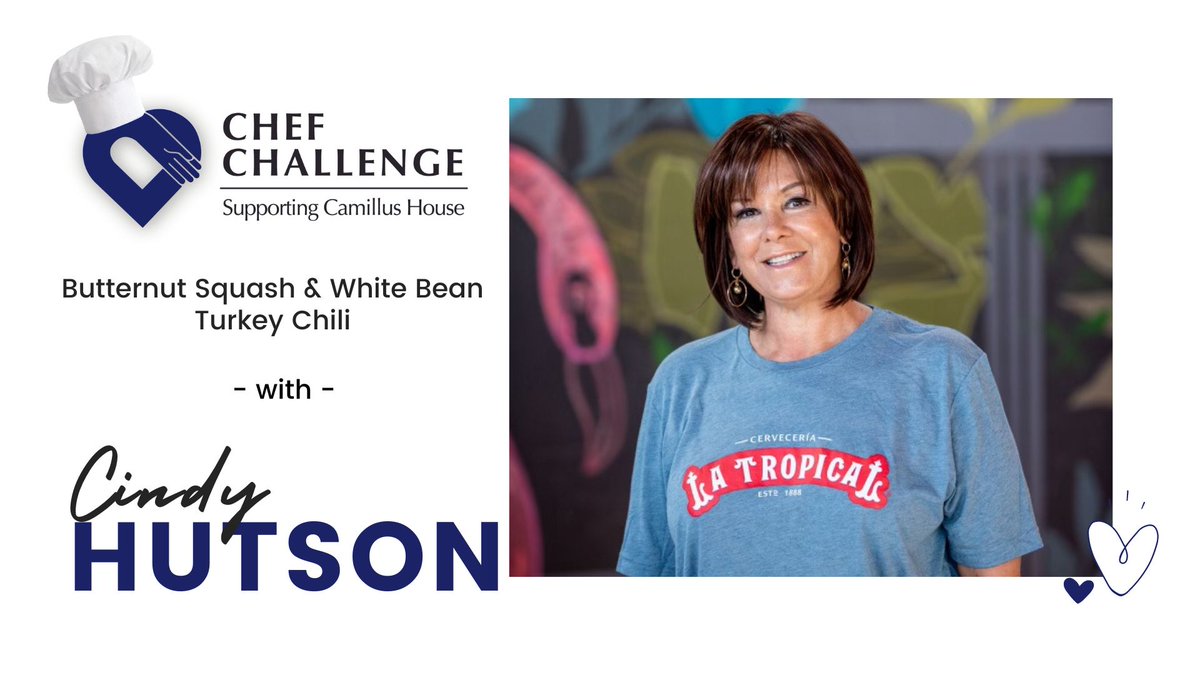CamillusHouse's tweet photo. If the subtle change in weather isn't putting you in the mood for fall, this yum recipe will! Chef Cindy will be serving up chili on the next #CHEFChallenge! To learn more about this program, which encourages healthy cooking visit: https://t.co/INVDK5pEZk #CamillusCooks #Chili https://t.co/GiF8sLuz0W