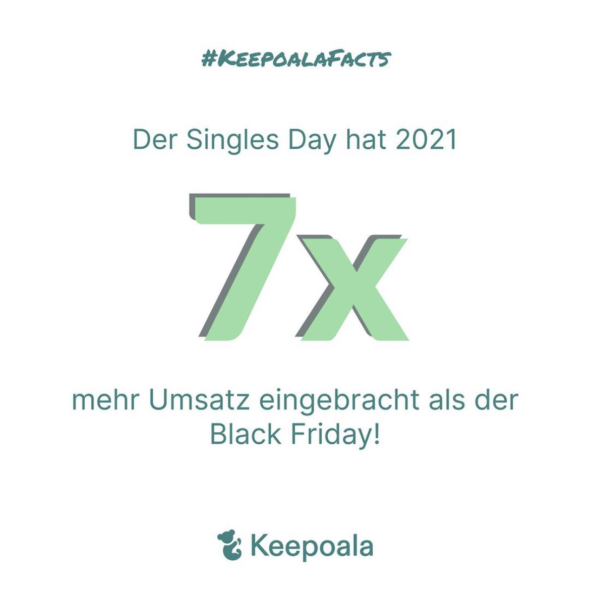 Keepoala (@keepoala) on Twitter photo It's #factsfriday! 🐨🌱
Alleine Alibaba.com erwirtschaftete rund 74 Mrd. Dollar!
Quelle: Statista 
#startup #keepoala #onlineshopping #singlesday #blackfriday #deal #fairfashion #endfastfashion #ecommerce #retouren #thereisnoplanetb It's #factsfriday! 🐨🌱
Alleine Alibaba.com erwirtschaftete rund 74 Mrd. Dollar!
Quelle: Statista 
#startup #keepoala #onlineshopping #singlesday #blackfriday #deal #fairfashion #endfastfashion #ecommerce #retouren #thereisnoplanetb