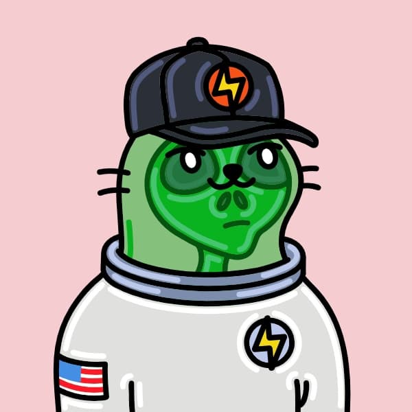This is one cool Alpha Cat! To the moon!⚡ <a href="/AlphaCats_NFT/">Alpha Cats</a> #NFT #NFTCommunity #NFTs