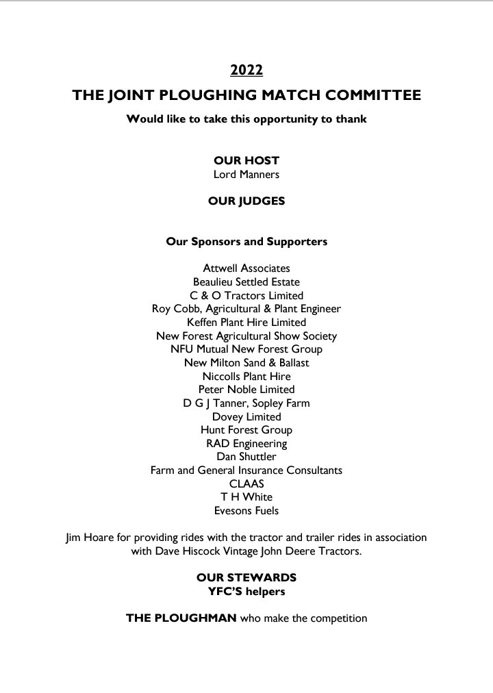 We are proud to announce following our recent committee meeting, that we have raised £1,000 for The Fortune Centre of Riding Therapy at this year's match! They were our chosen charity of this year nominated by our host Lord Manners. We would like to thank the following people...