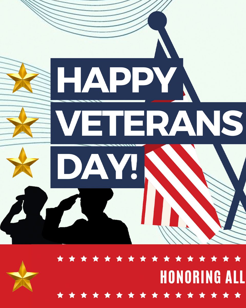 SassettiCPA's tweet photo. Happy #VeteransDay - Thank you for your sacrifice, your bravery, and the example you set for us all.
#military #veteransupport https://t.co/zDAFUuUYbj