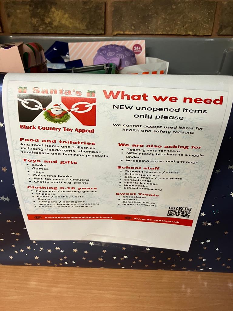 BachesLLP's tweet photo. Everyone wants to wind down for the weekend. This week one of the Partners did a 'Santa's Black Country Toy Appeal' 🎎 to help make sure that some amazing children have a great festive holiday this year 🎅

#Sandwell #WestBrom #BCtoyappeal #Baches #children #christmas https://t.co/rSx6RACK7B