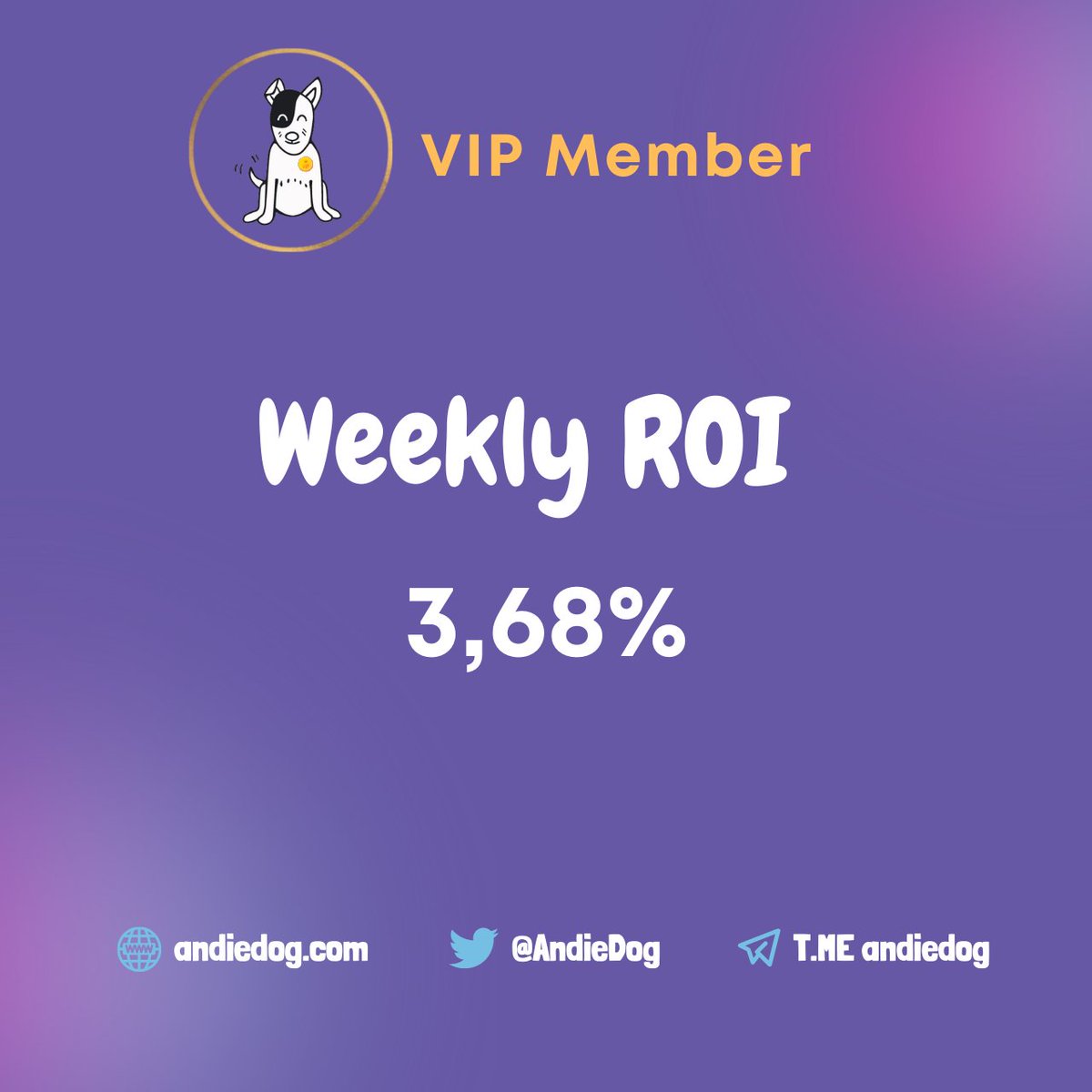 Payments have already been completed! 🤩

If you want to enjoy the advantages of being a VIP member you can register on our website.

➡️ andiedog.com/vipmember

#BSC #btc #cryptocurrency #crypto #profits #income #Airdrop #BNB #USDT #memecoin #tokens #BTC