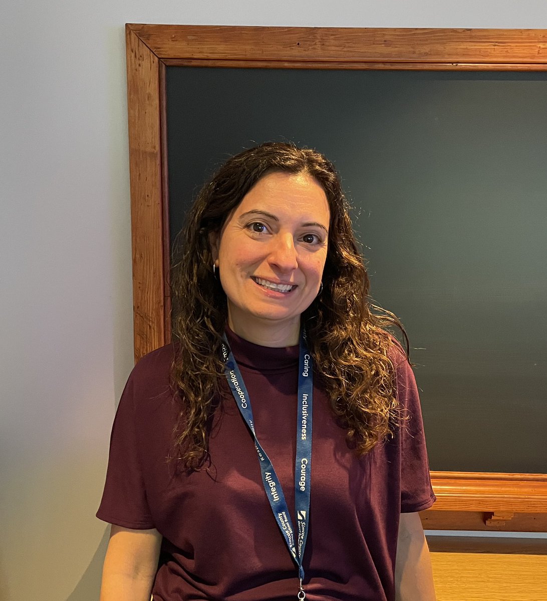 SCDSB_SLP's tweet image. The #SCDSBSLP team is pleased to welcome Franca Spizzirri, Speech-Language Pathologist! Franca will be supporting schools in the south end of the county. Please say hello if you see her in your #scdsb school.