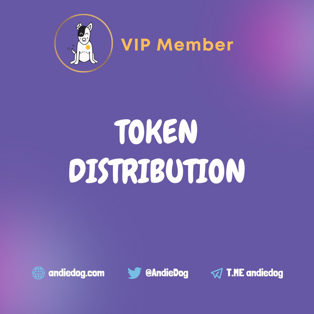 Hi everyone! 

The token distribution has been made to all VIP users.

The distributed tokens have been: #USDT, #BNB, #CAKE and #SHIBA.

The distribution was distributed based on the total amount in packs purchased.

Happy Weekend! 😀

#andiedog #andievip #tokens #Crypto #BTC